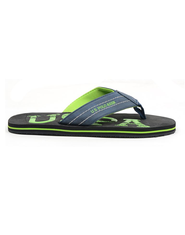 U.S. Polo Assn. Casual Wear Solid Men Flip Flop